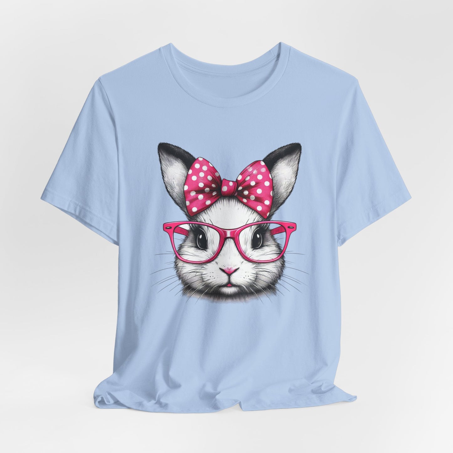 Cute Bunny Graphic Tee for Easter