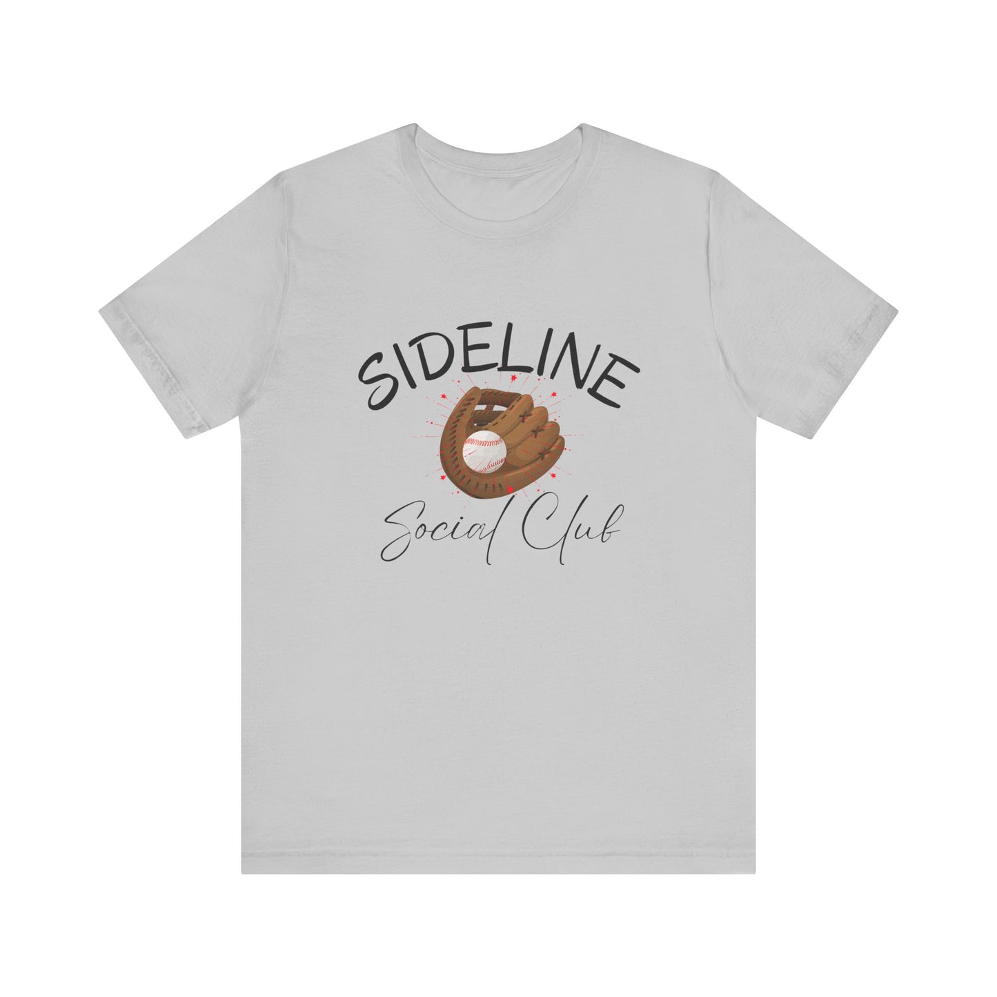 Baseball Mom Sideline Social Club Tee