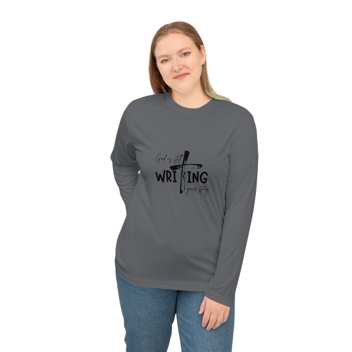 God is Still Writing Your Story Performance Shirt