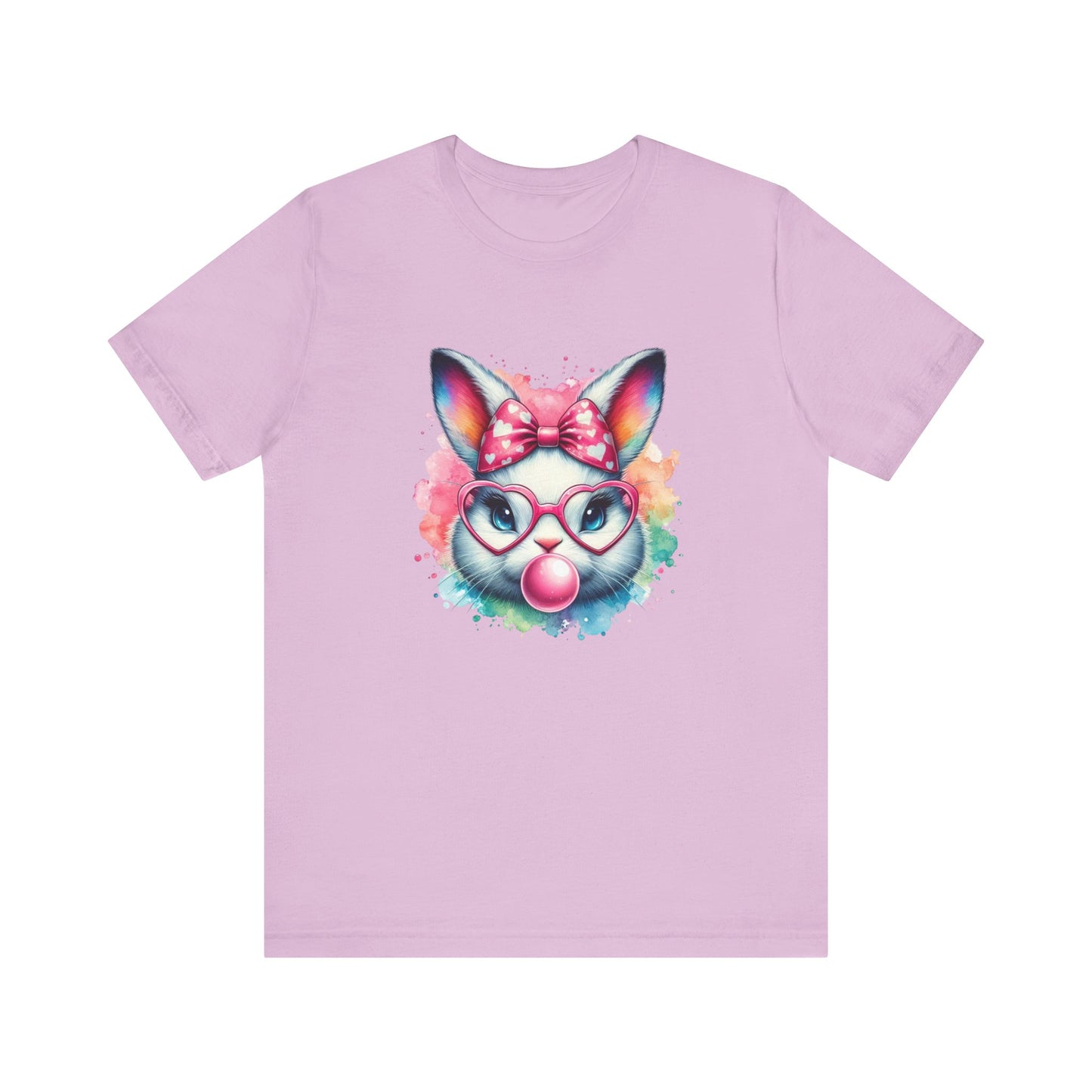 Colorful Bunny Graphic Tee
