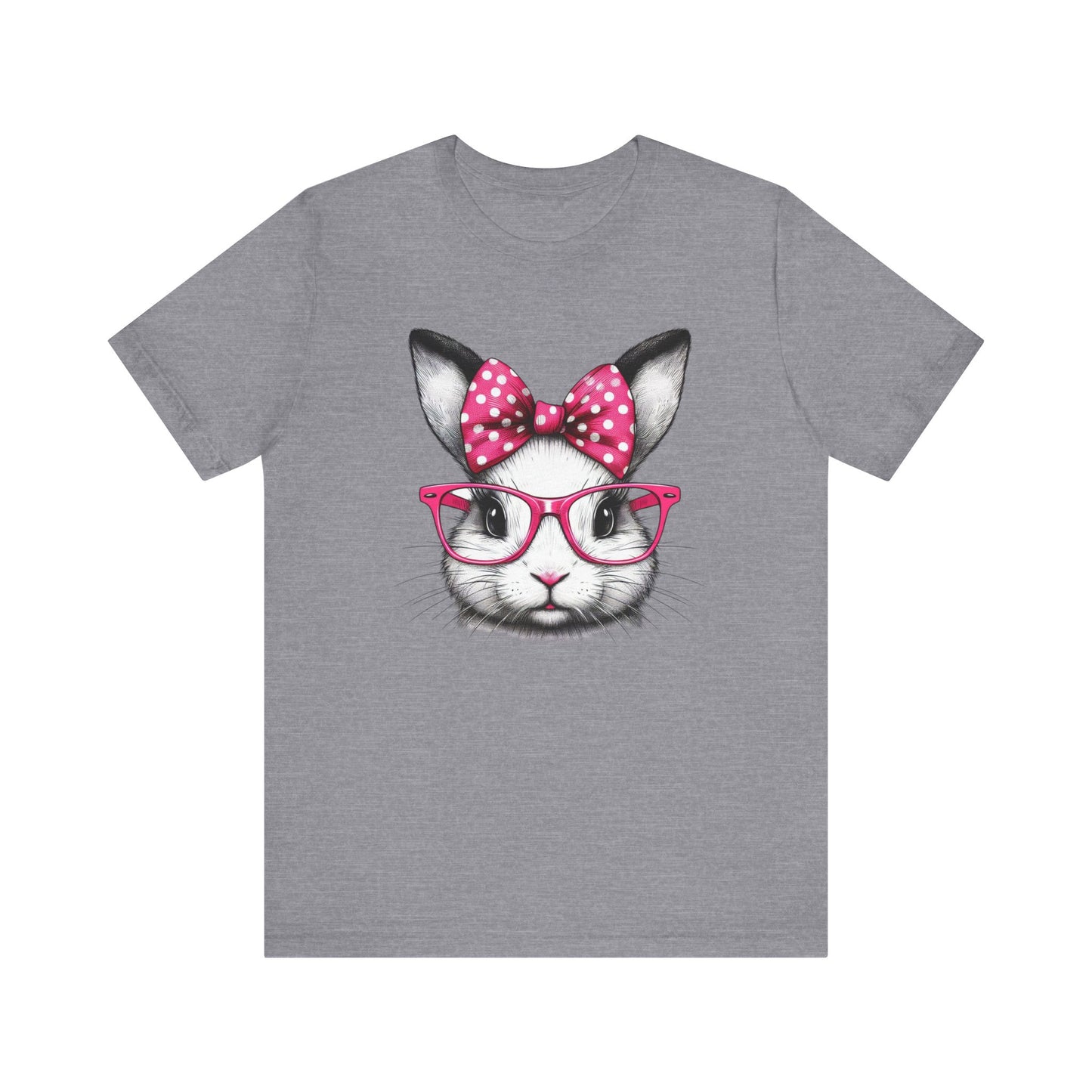 Cute Bunny Graphic Tee for Easter