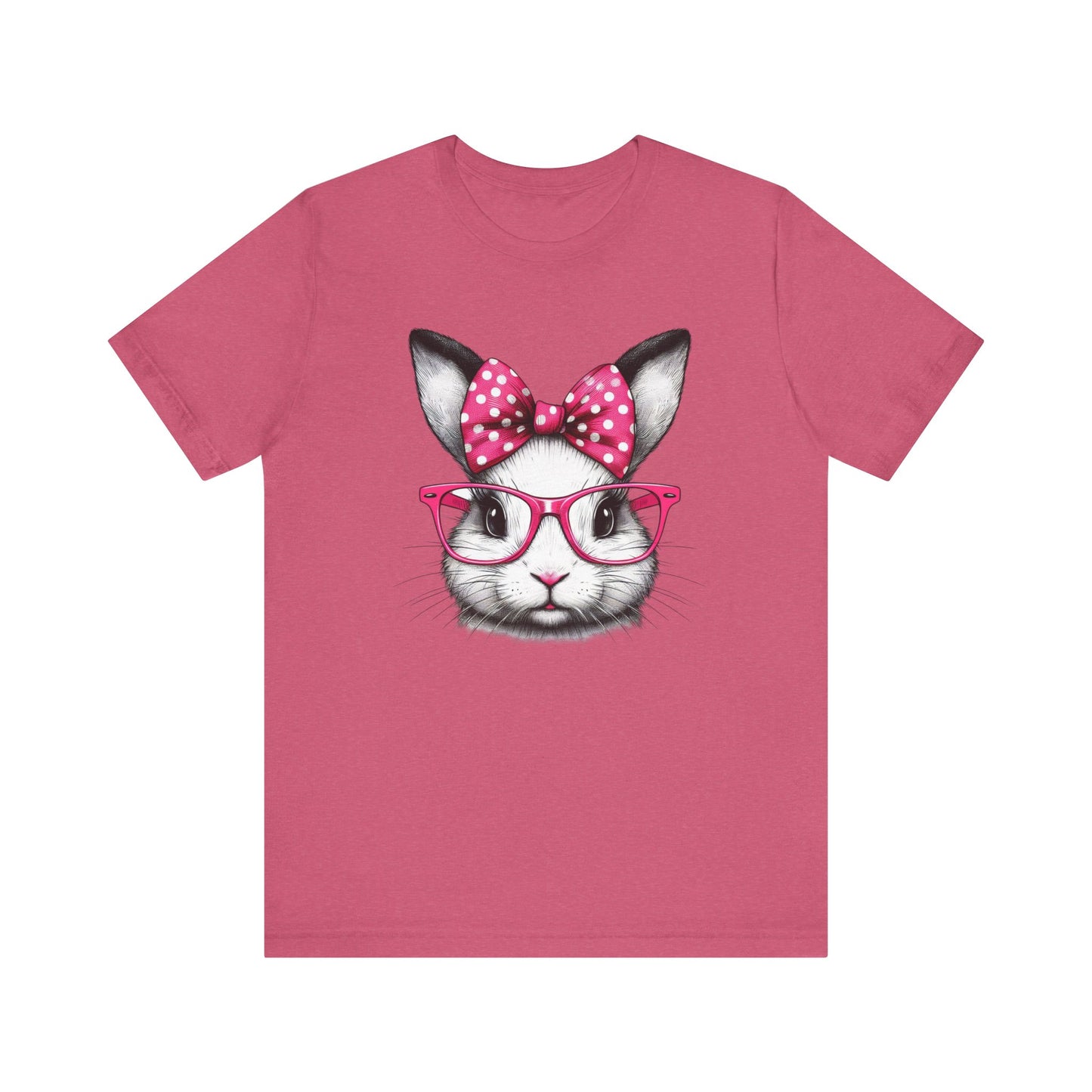 Cute Bunny Graphic Tee for Easter