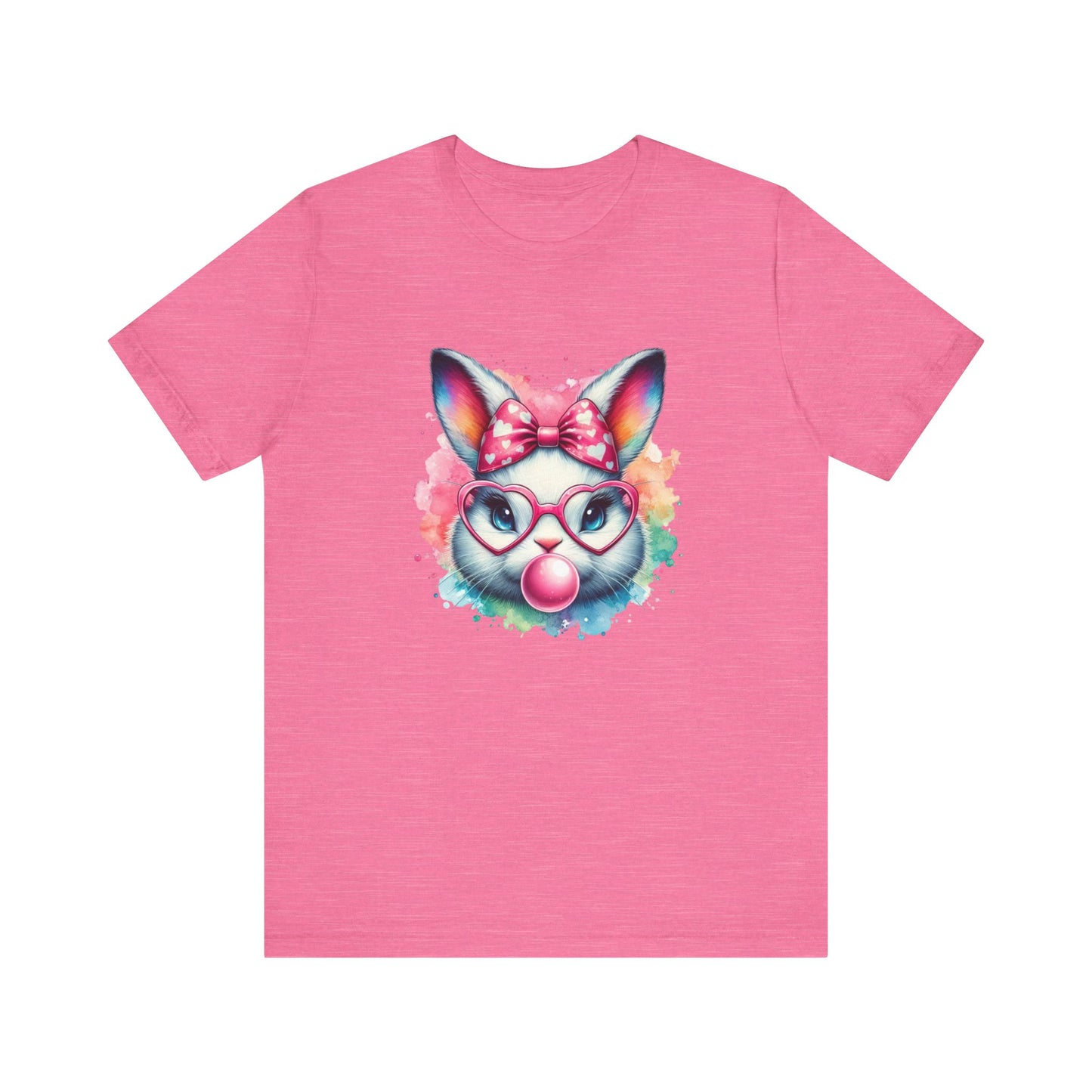 Colorful Bunny Graphic Tee