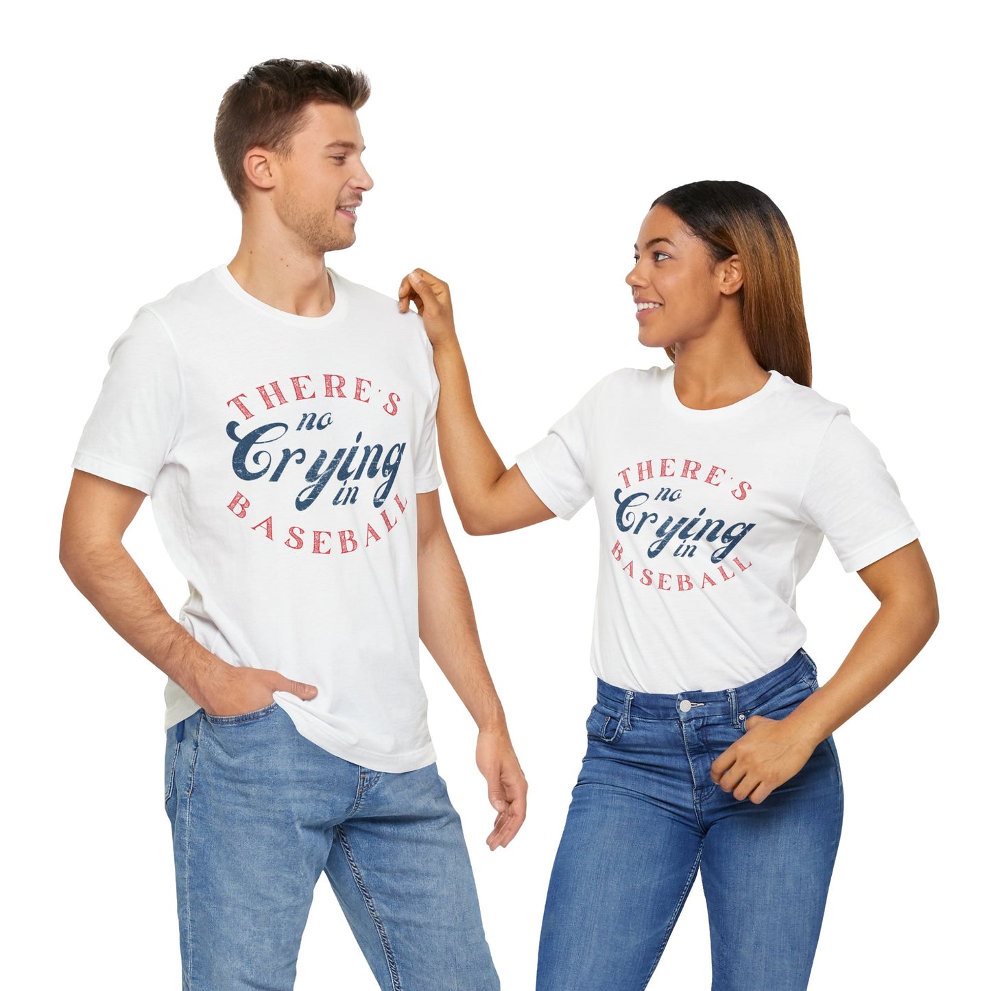 Baseball Tee - No Crying in Baseball T-Shirt