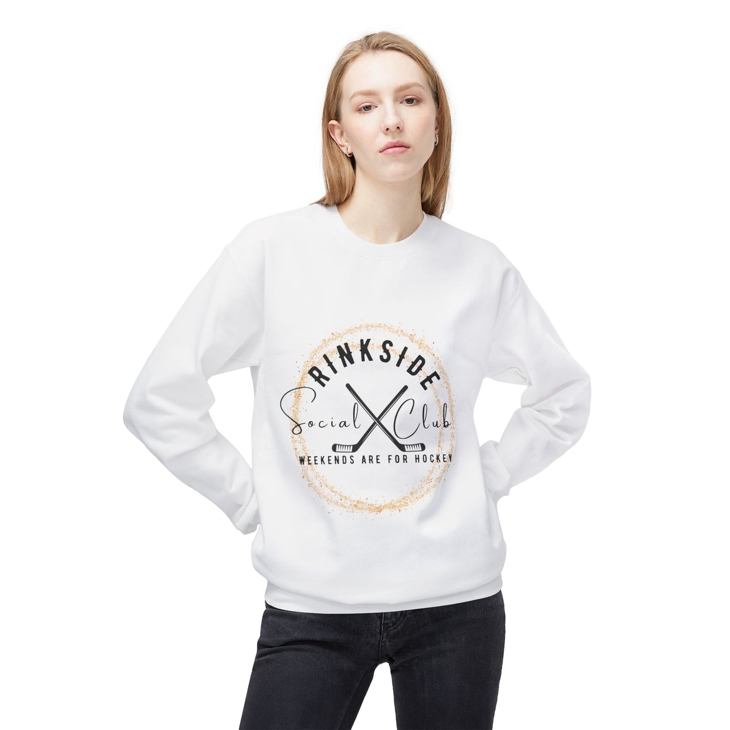 Hockey Crewneck Sweatshirt - Rinkside Social Club