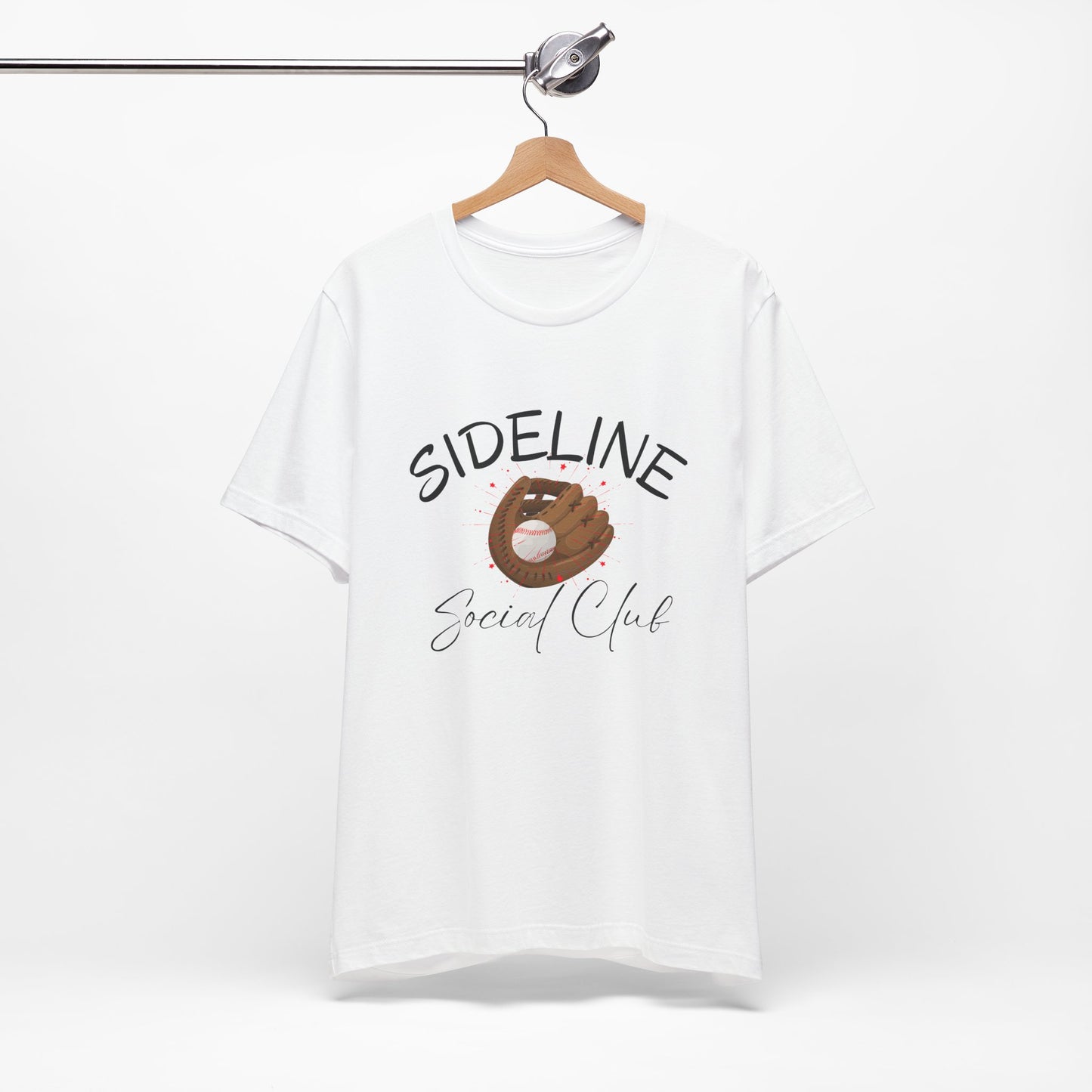 Baseball Mom Sideline Social Club Tee