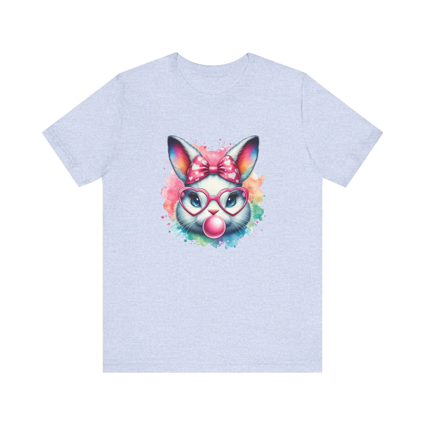Colorful Bunny Graphic Tee
