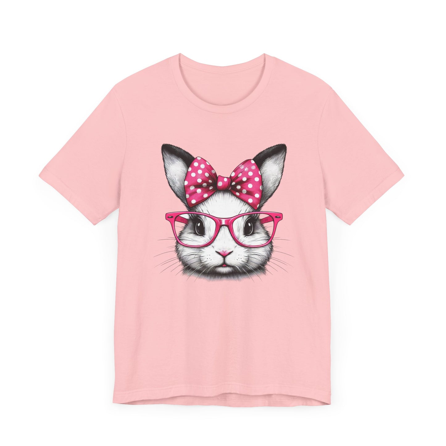 Cute Bunny Graphic Tee for Easter