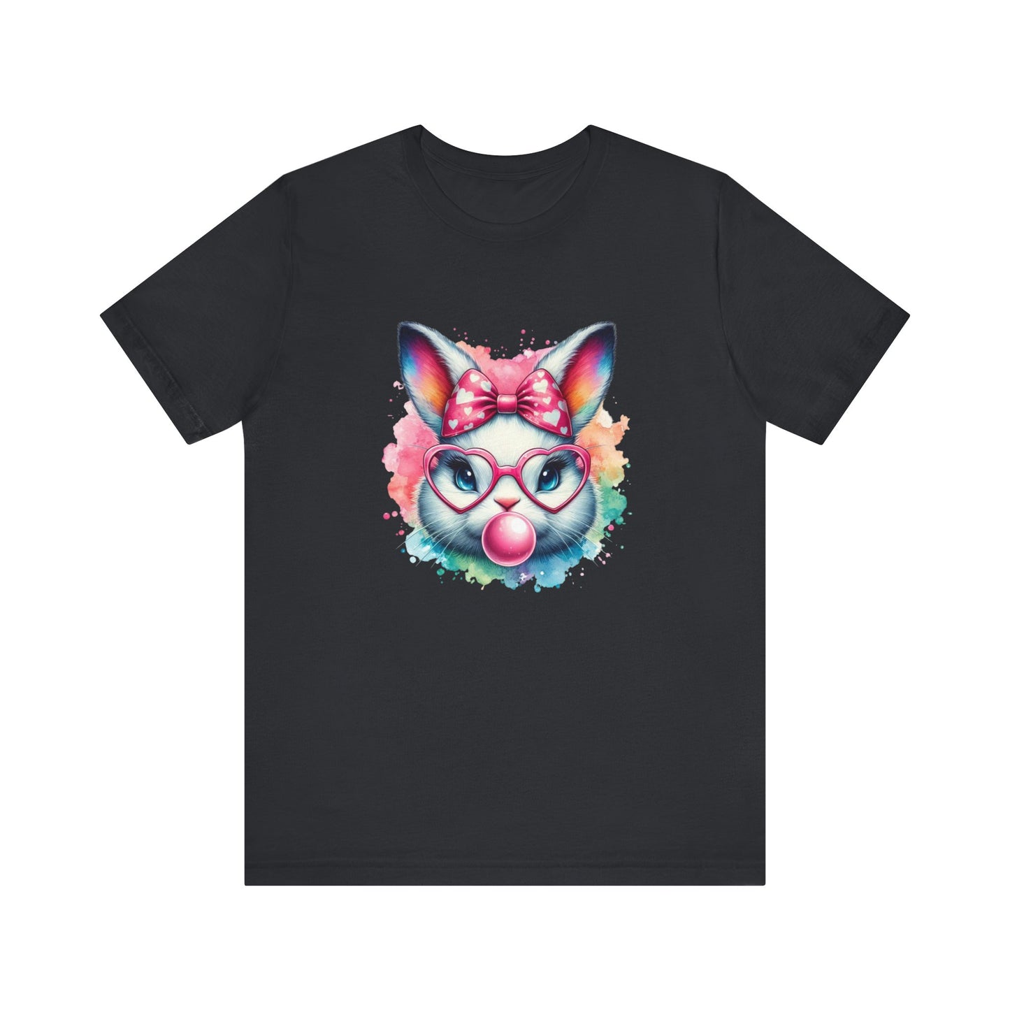 Colorful Bunny Graphic Tee