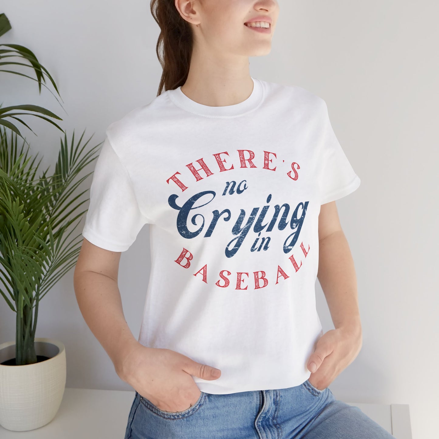 Baseball Tee - No Crying in Baseball T-Shirt