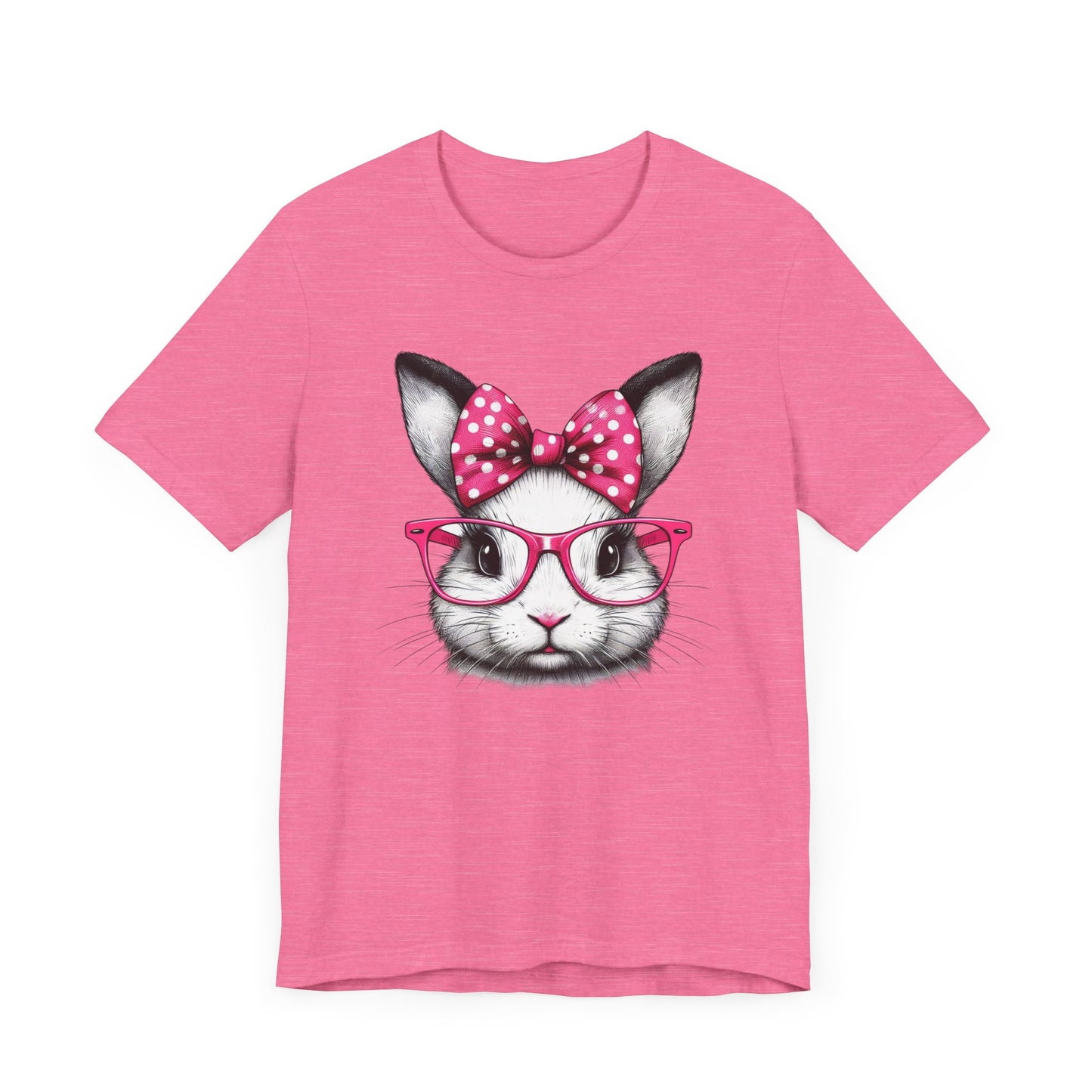 Cute Bunny Graphic Tee for Easter