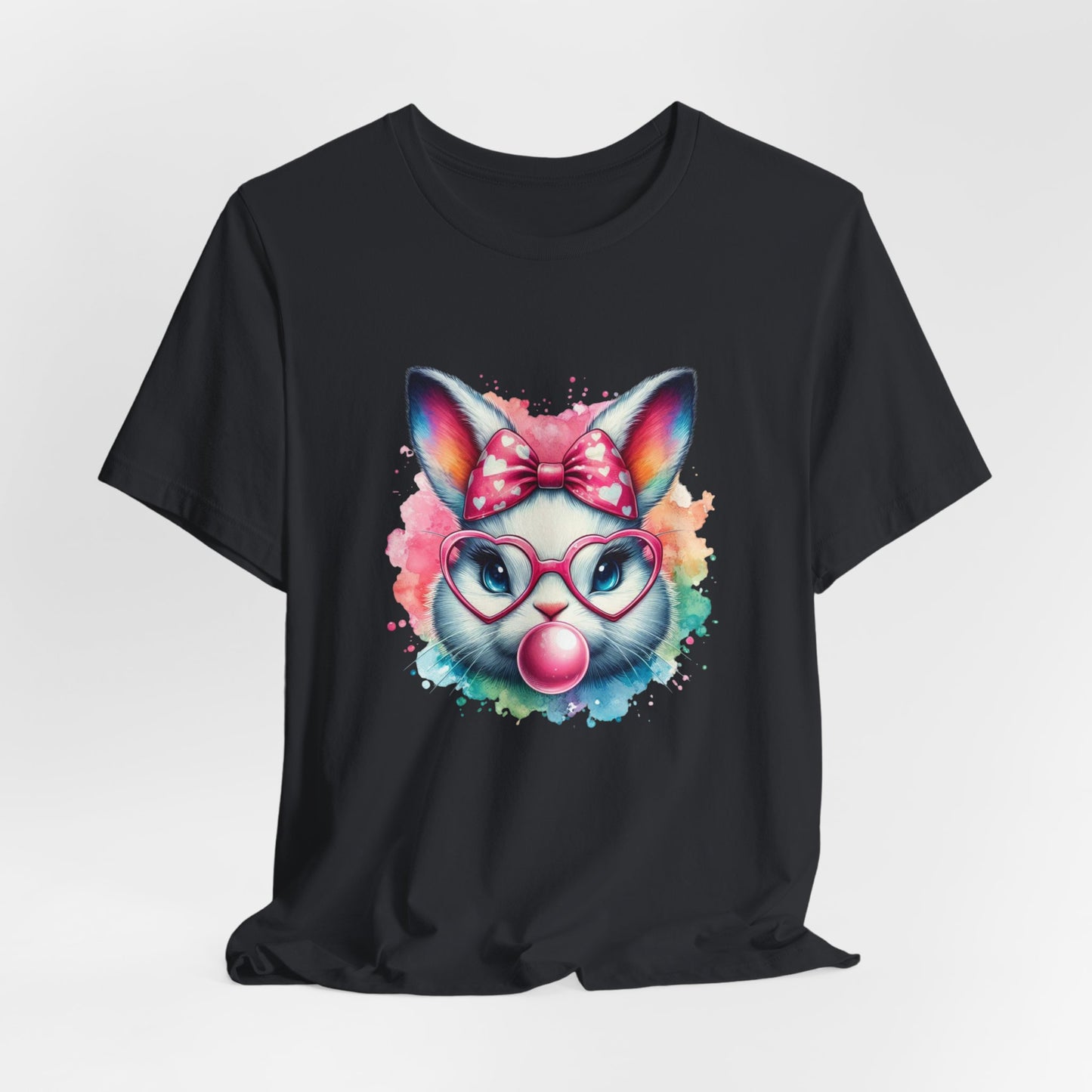 Colorful Bunny Graphic Tee