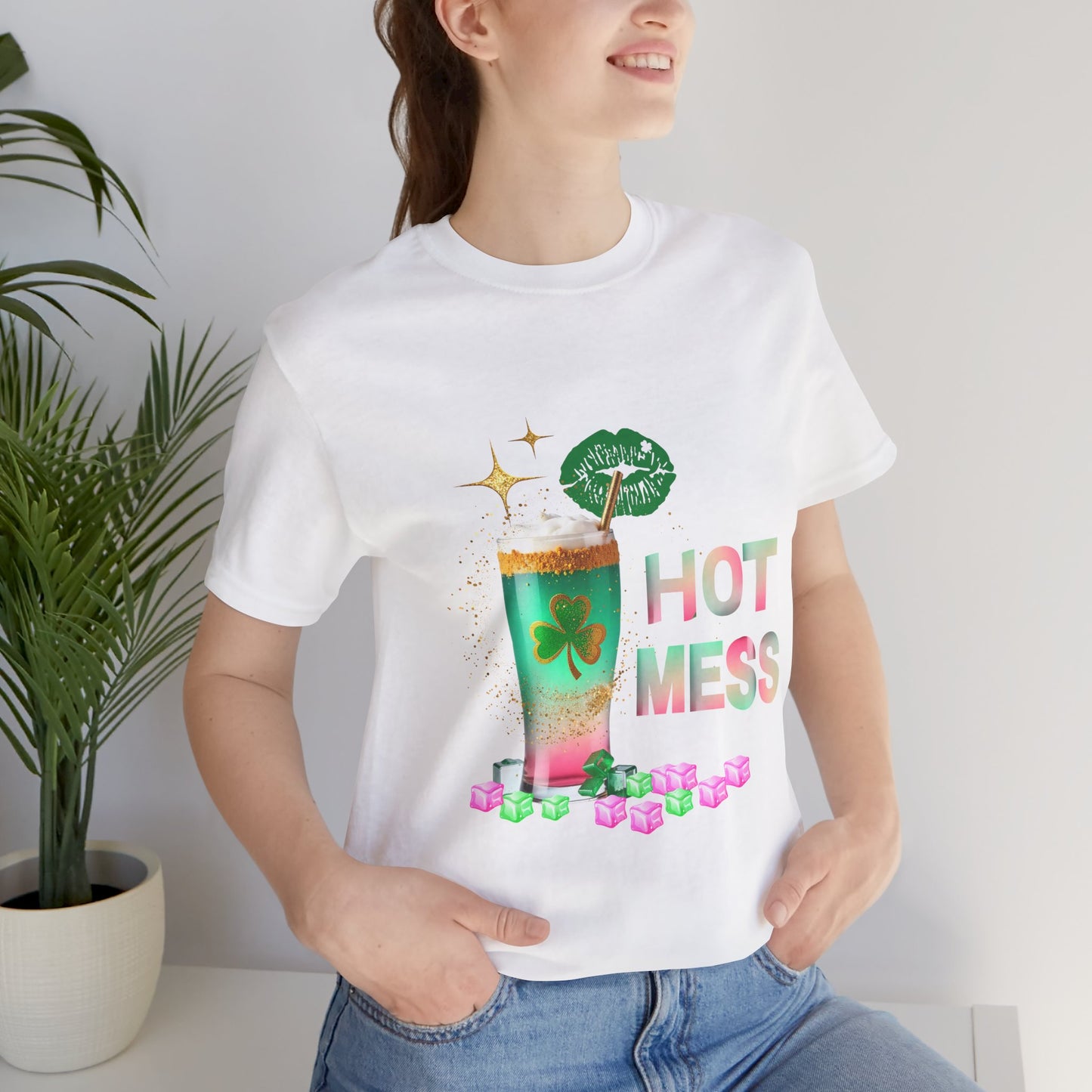 Hot Mess St. Patrick's Day Tee