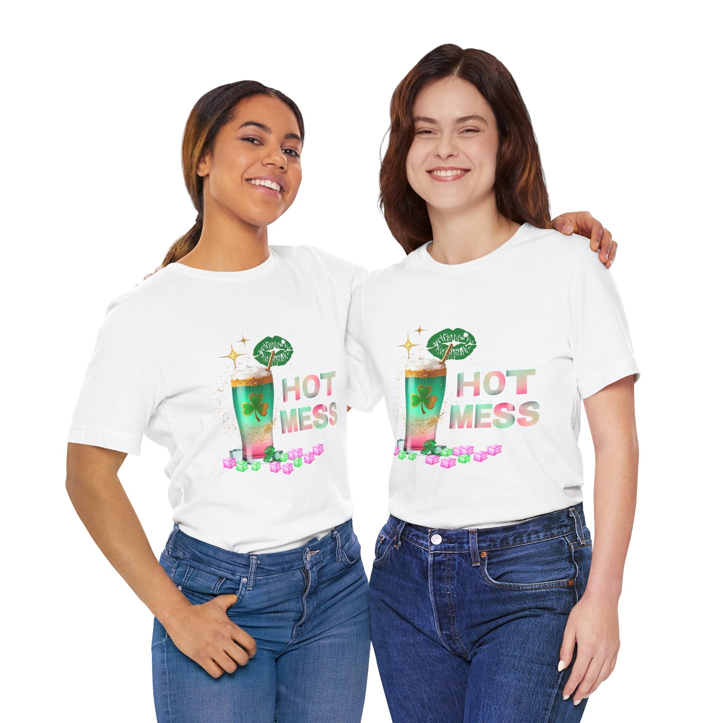 Hot Mess St. Patrick's Day Tee