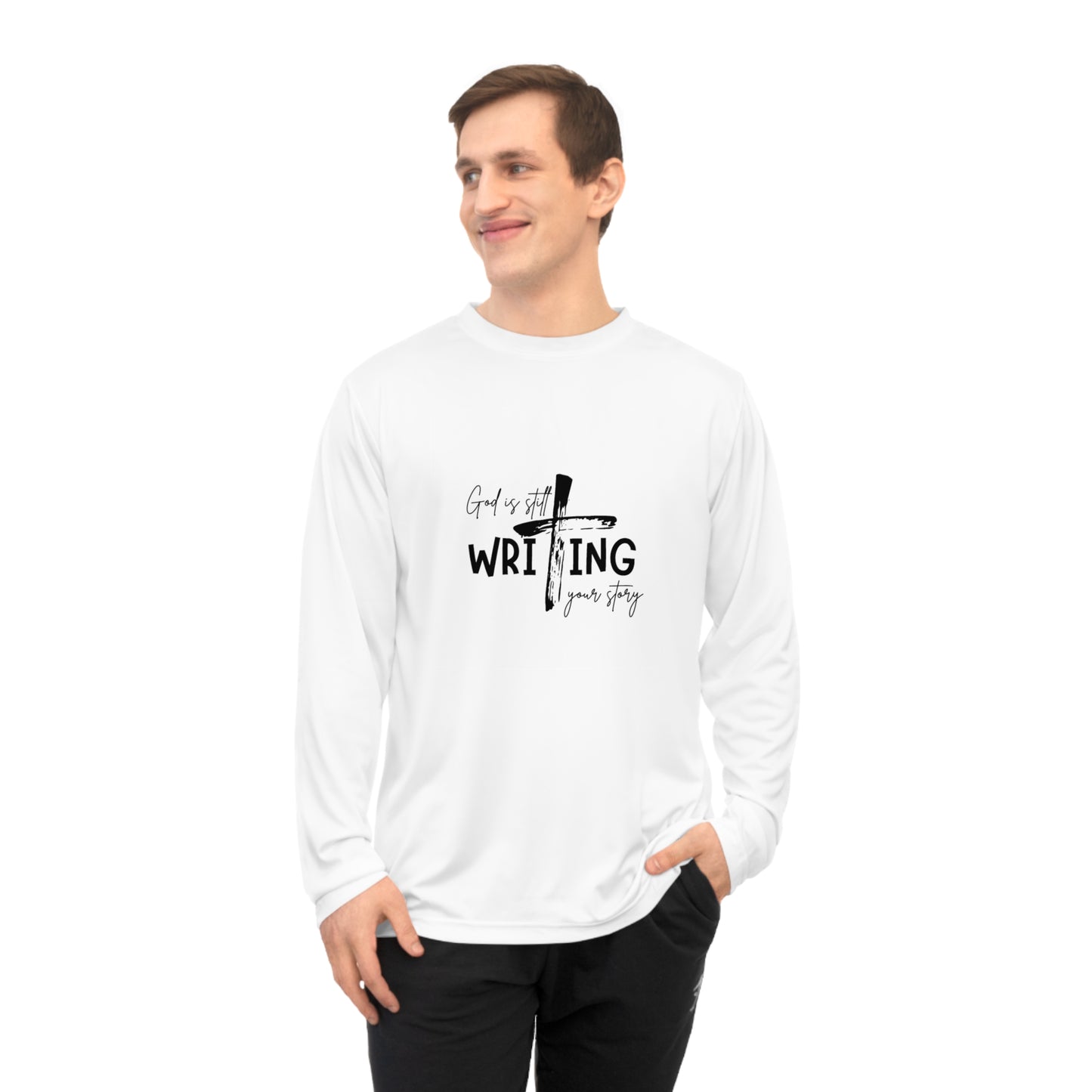 God is Still Writing Your Story Performance Shirt